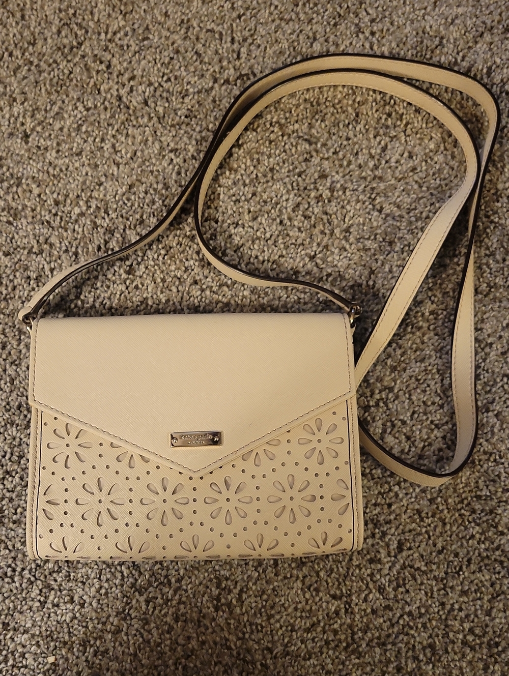 Kate Spade Mini Crossbody Laser Cut Purse